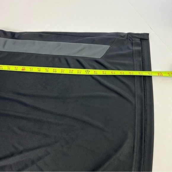 Reebok Playdry Men’s Polo Shirt Sz Large Black/Gray Short Sleeve 3 Button Front - Picture 11 of 11